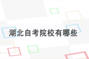 湖北自考院校有哪些，選擇名氣大的更好嗎？