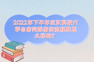 2022年下半年武漢科技大學(xué)自考實踐考核流程是怎么樣的？