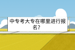 中?？即髮Ｔ谀睦镞M行報名？