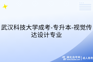 武漢科技大學(xué)成考-專升本-視覺傳達(dá)設(shè)計(jì)專業(yè)