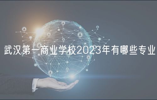 武漢第一商業(yè)學校2023年有哪些專業(yè)