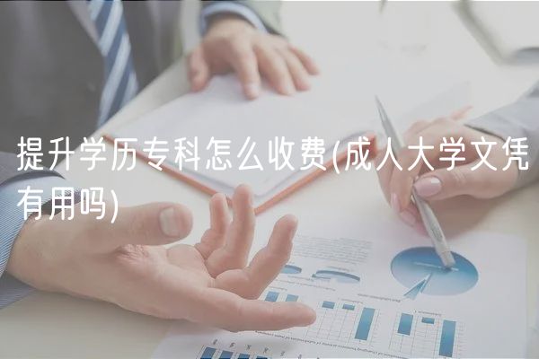 提升學歷?？圃趺词召M(成人大學文憑有用嗎)