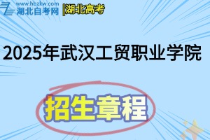 2025年武漢工貿(mào)職業(yè)學院招生章程
