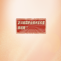 武漢榕霖職業(yè)技術(shù)學(xué)校是技校嗎？