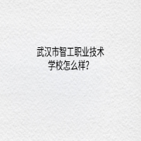 武漢市智工職業(yè)技術(shù)學校怎么樣？
