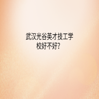 武漢光谷英才技工學校好不好？