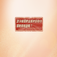 武漢榕霖職業(yè)技術(shù)學(xué)校歸屬教育局管嗎？