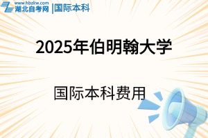 2025年伯明翰大學(xué)國(guó)際本科費(fèi)用是多少？