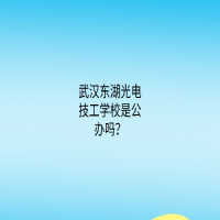 武漢東湖光電技工學校是公辦嗎？