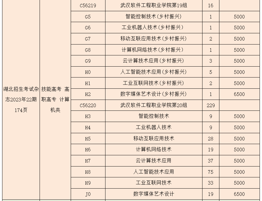 2023年武漢軟件工程職業(yè)學(xué)院湖北技能高考、藝術(shù)類、體育類志愿填報(bào)指南