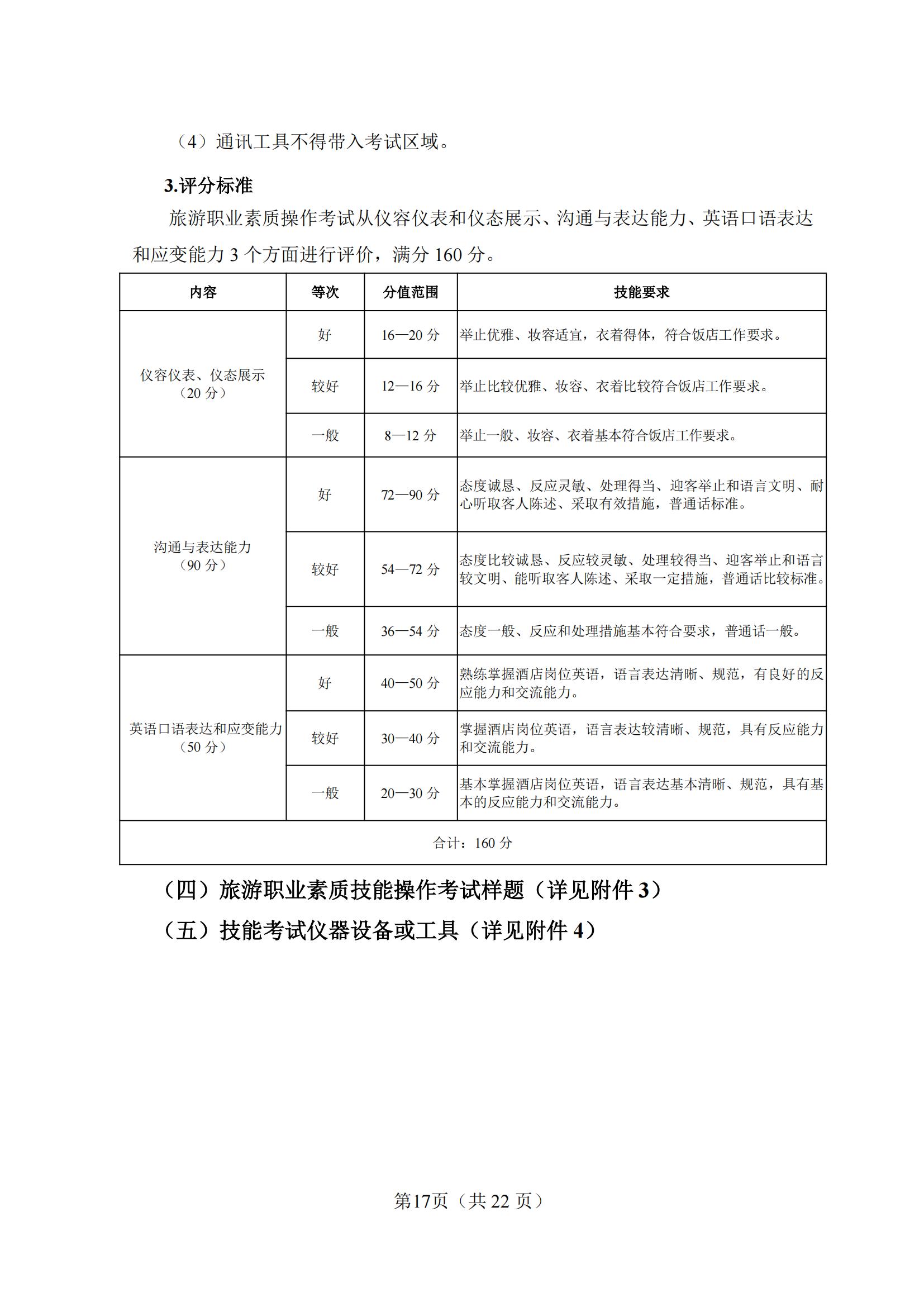 8-2025年湖北省技能高考技能考試大綱（旅游類）_16