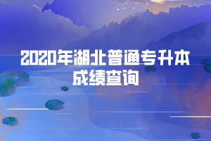 2020年文華學院普通專升本考試成績查詢入口