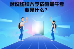 武漢紡織大學(xué)成教最牛專業(yè)是什么？