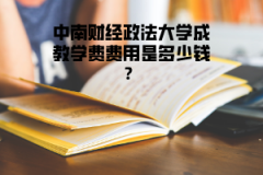 中南財經(jīng)政法大學(xué)成教學(xué)費(fèi)費(fèi)用是多少錢？