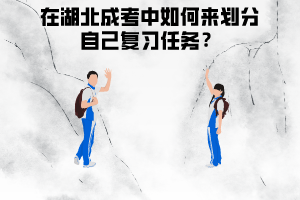 在湖北成考中如何來(lái)劃分自己復(fù)習(xí)任務(wù)？階段性目標(biāo)怎么分？