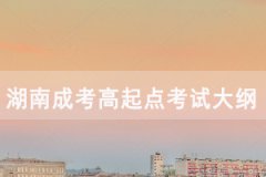 2020年湖南成人高考高起點(diǎn)《物理化學(xué)》考試大綱