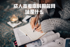 華中科技大學(xué)成人高考本科報(bào)名網(wǎng)址是什么