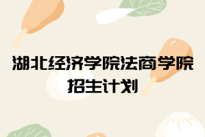 2021年湖北經(jīng)濟(jì)學(xué)院法商學(xué)院普通專升本招生計(jì)劃