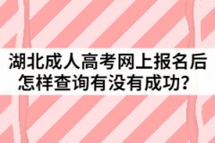 2021年湖北成人高考網(wǎng)上報(bào)名后怎樣查詢有沒(méi)有成功？