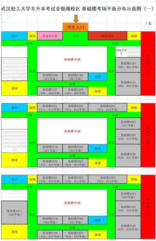 2021年武漢輕工大學(xué)普通專(zhuān)升本考試時(shí)考生須知