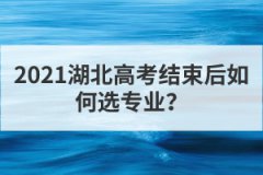 2021湖北高考結(jié)束后如何選專業(yè)？