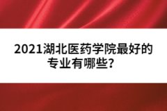 2021湖北醫(yī)藥學(xué)院最好的專業(yè)有哪些？