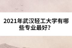 2021年武漢輕工大學(xué)有哪些專業(yè)最好？