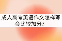 成人高考英語作文有哪些寫作原則？