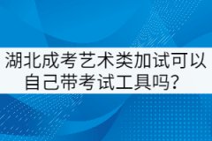 湖北成考藝術(shù)類加試可以自己帶考試工具嗎？