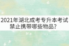 2021年湖北成考專升本考試禁止攜帶哪些物品？