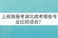 上班族報(bào)考湖北成考哪些專業(yè)比較適合？