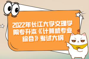 2022年長江大學(xué)文理學(xué)院專升本《計算機專業(yè)綜合》考試大綱